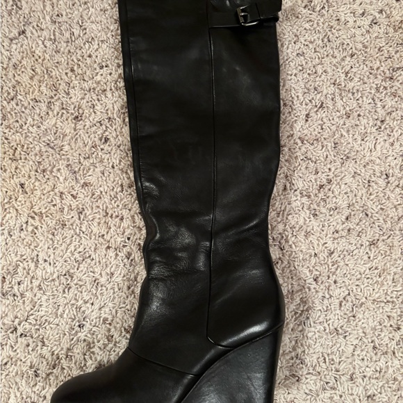 Black Women’s Knee High Boots, 9 - Picture 2 of 6
